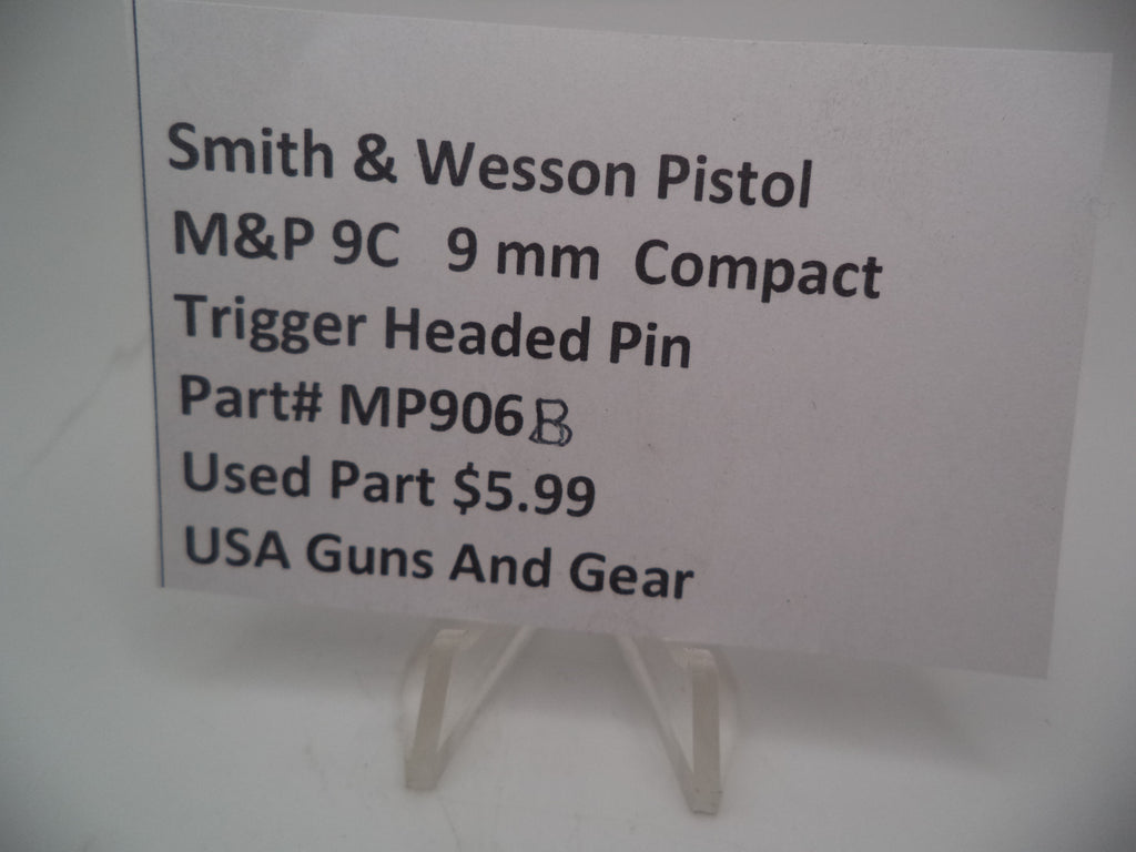 Smith & Wesson Pistol M&P Magazine Catch 9mm Compact Used Part MP906B