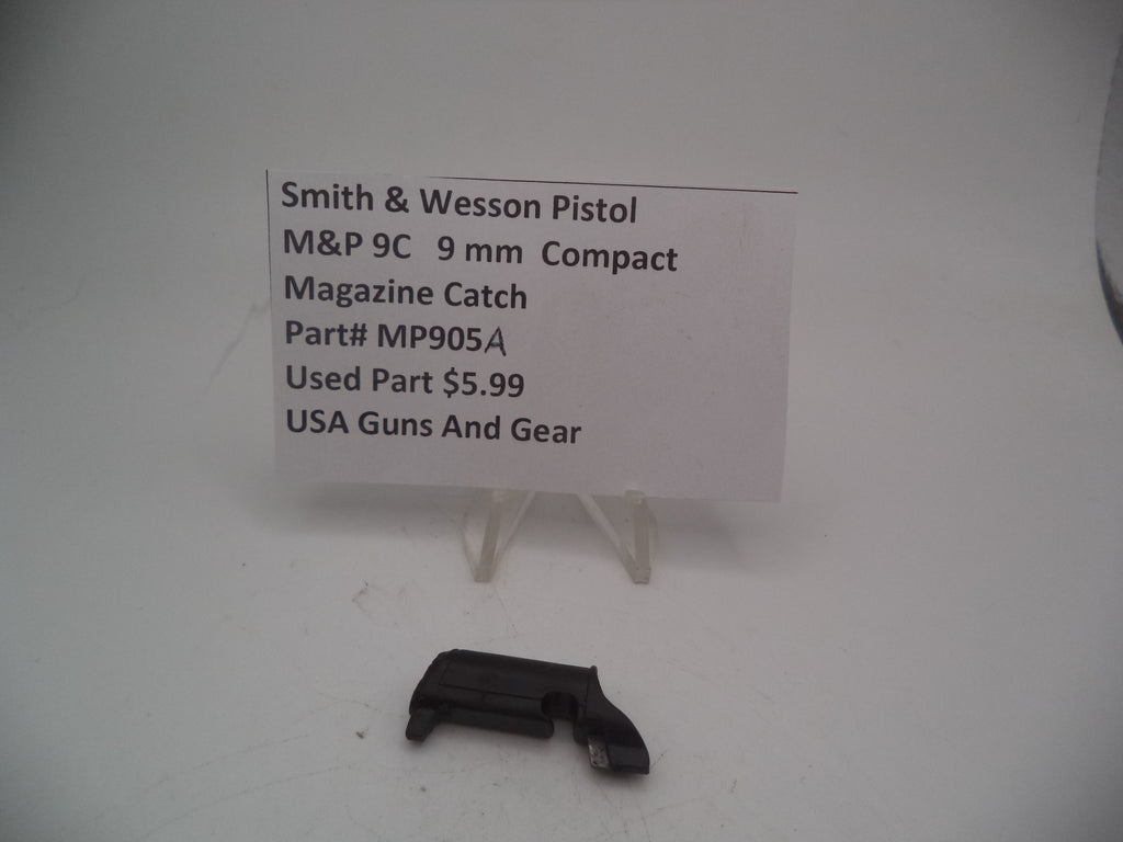 Smith & Wesson Pistol M&P Magazine Catch 9mm Compact Used Part MP905A