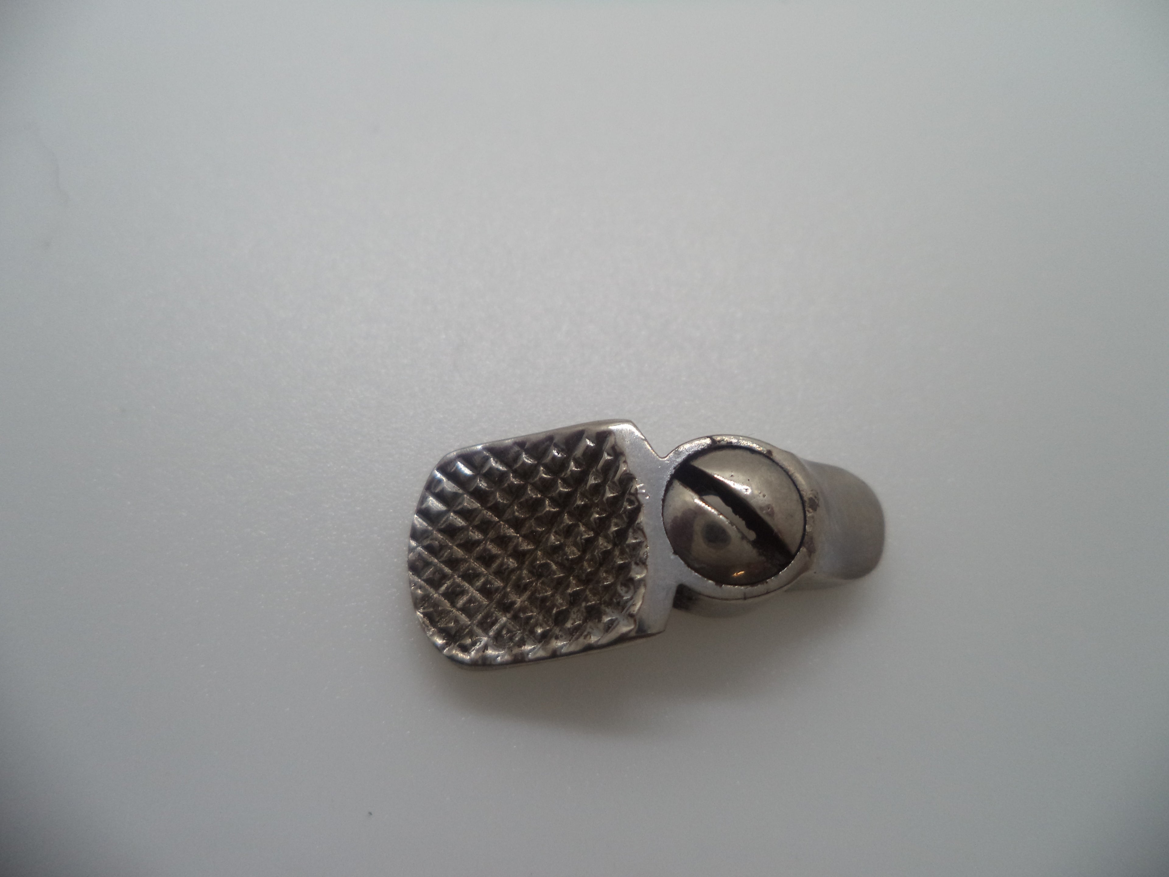 Part# I5 S&W Rev. 5 Screw l Frame Hand Ejec. .32 Long Thumb Piece&Nut (Nickel Plated)