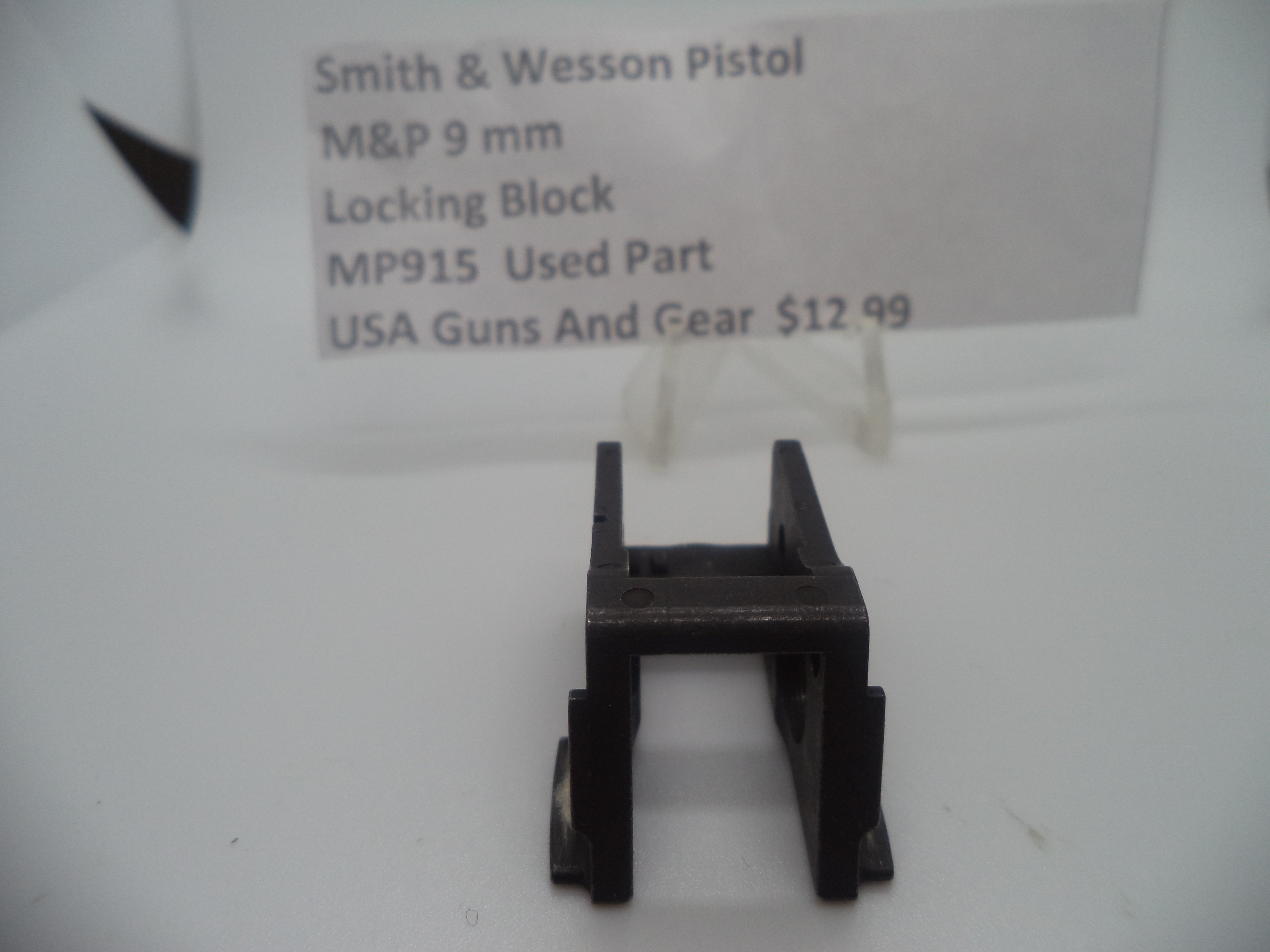 Smith & Wesson Pistol M&P 9mm Locking Block Used Part MP915