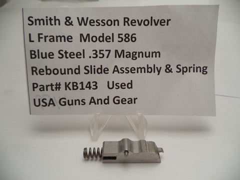 KB143 Smith & Wesson L Frame Model 586 Rebound Slide & Spring .357 Mag