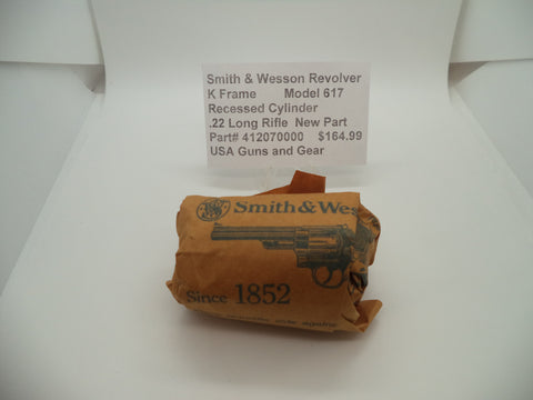 412070000 Smith & Wesson K Frame Model 617 Cylinder .22 Long Rifle