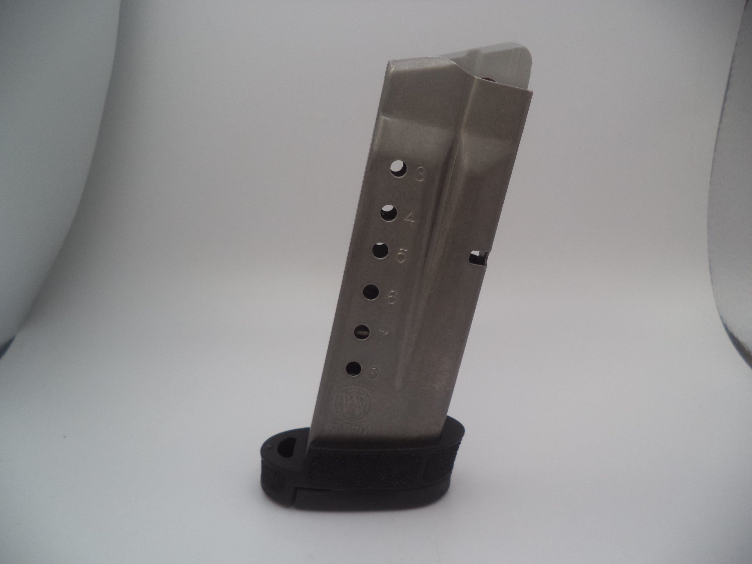 Smith & Wesson M&P Shield 9mm M2.0 Magazine 8 Round with Finger Rest - Factory OEM Part 3008071