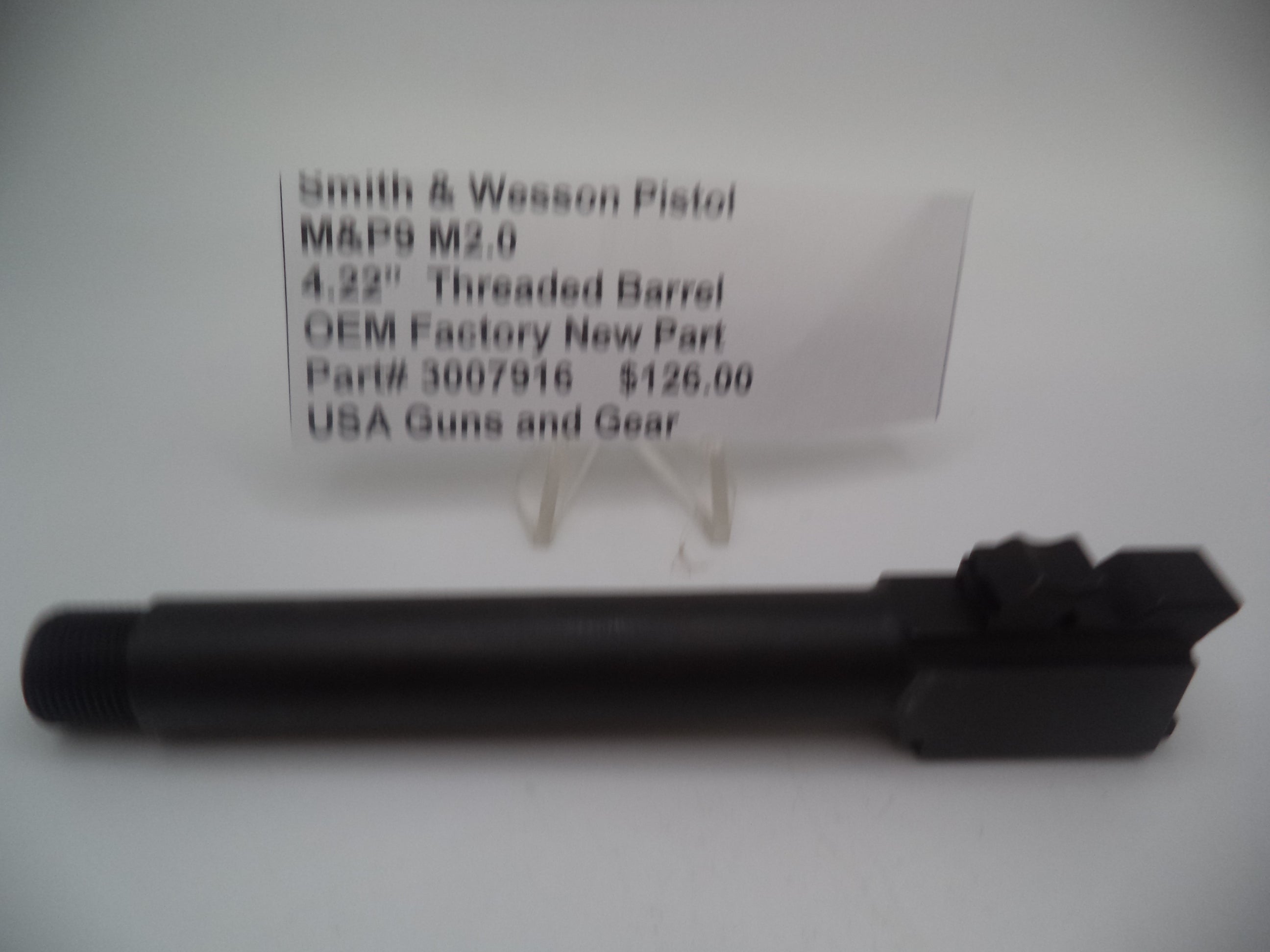 Smith & Wesson M&P 9 M2.0 4.22" Threaded Barrel 3007916