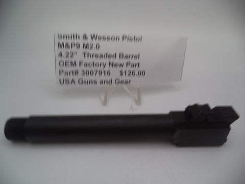 3007916 Smith & Wesson M&P9  M2.0 4.22" Threaded Barrel New Part