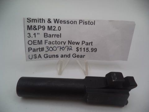 3007072 Smith & Wesson M&P9  M2.0 3.1"  Barrel 9mm New Part