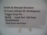 29193B Smith & Wesson N Frame Model 29 Trigger Stop Pin Used Part .44 Magnum