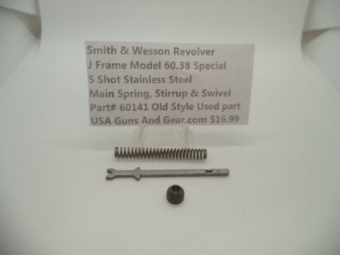 60141 Smith and Wesson J Frame Model 60 Main Spring Stirrup and Swivel .38 Special
