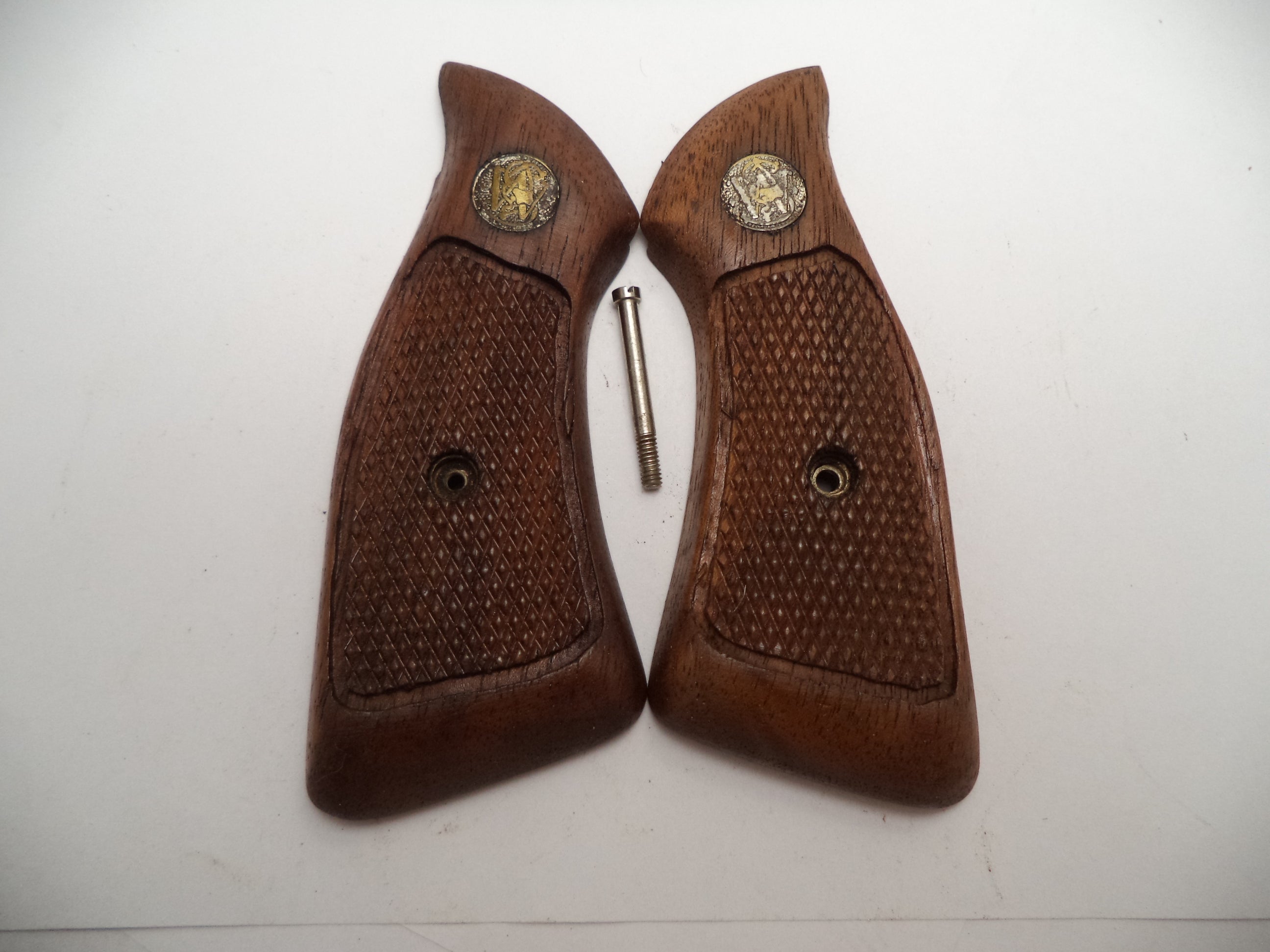 Smith & Wesson J Frame Square Butt Vintage Wood Grips - Part #GR131