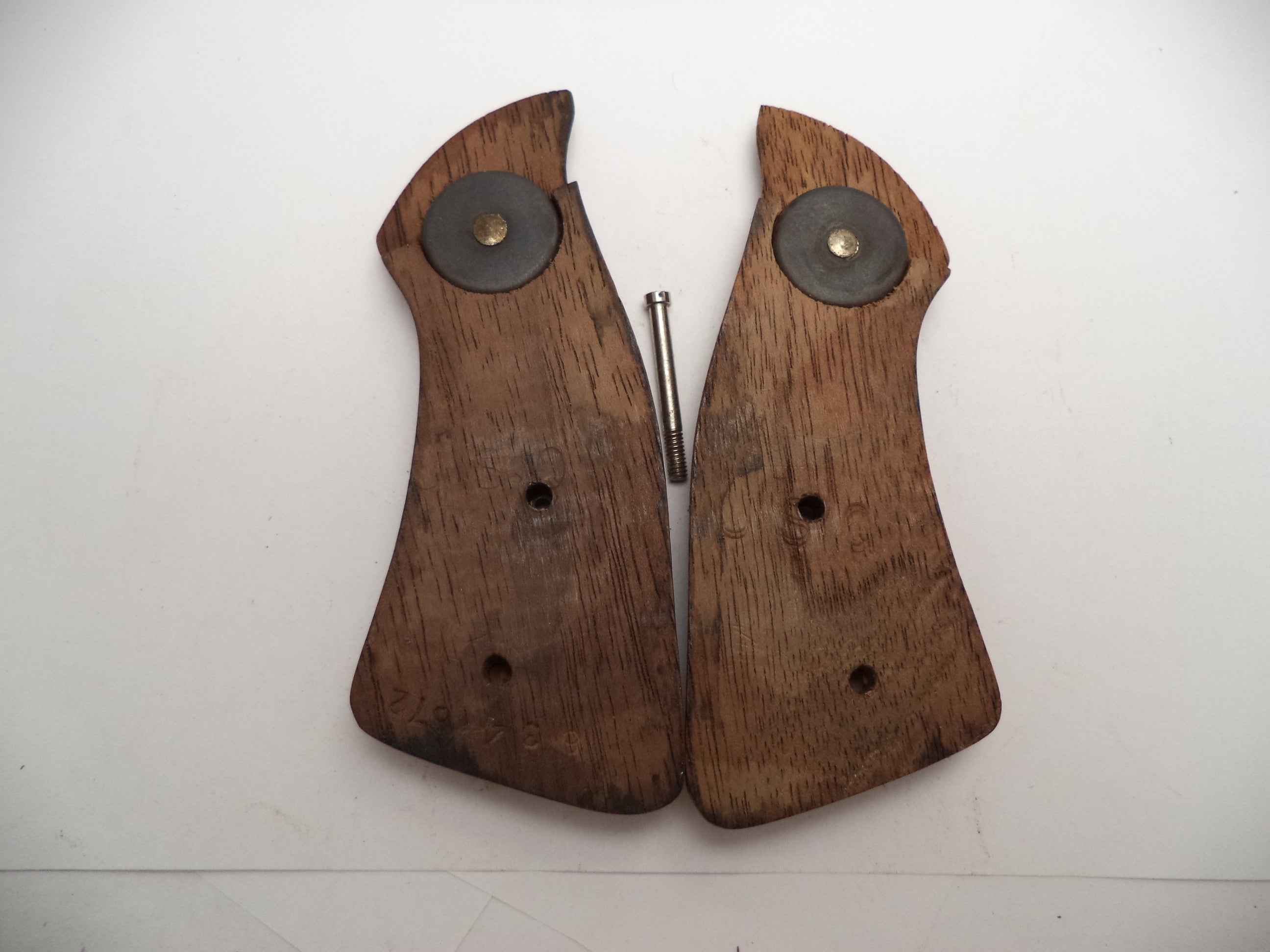 Smith & Wesson J Frame Square Butt Vintage Wood Grips - Part #GR131