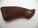 GR131 Smith & Wesson Revolver J Frame Square Butt Vintage Wood Grips