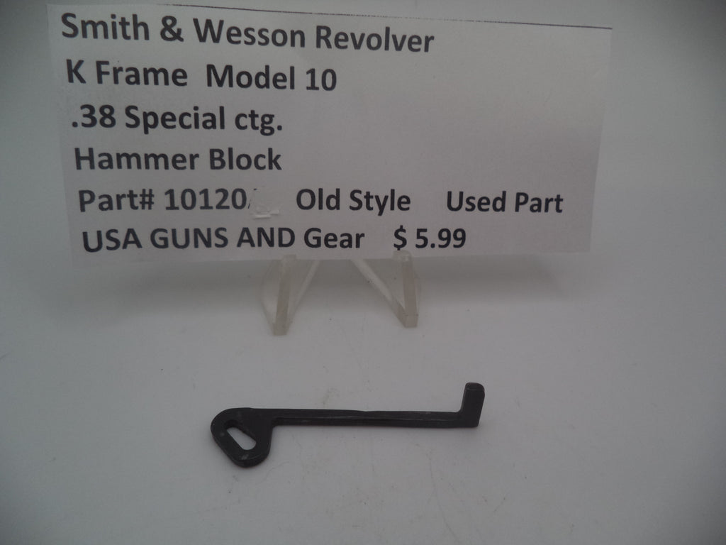 Smith & Wesson K Frame Model 10 Hammer Block - .38 Special - 10120