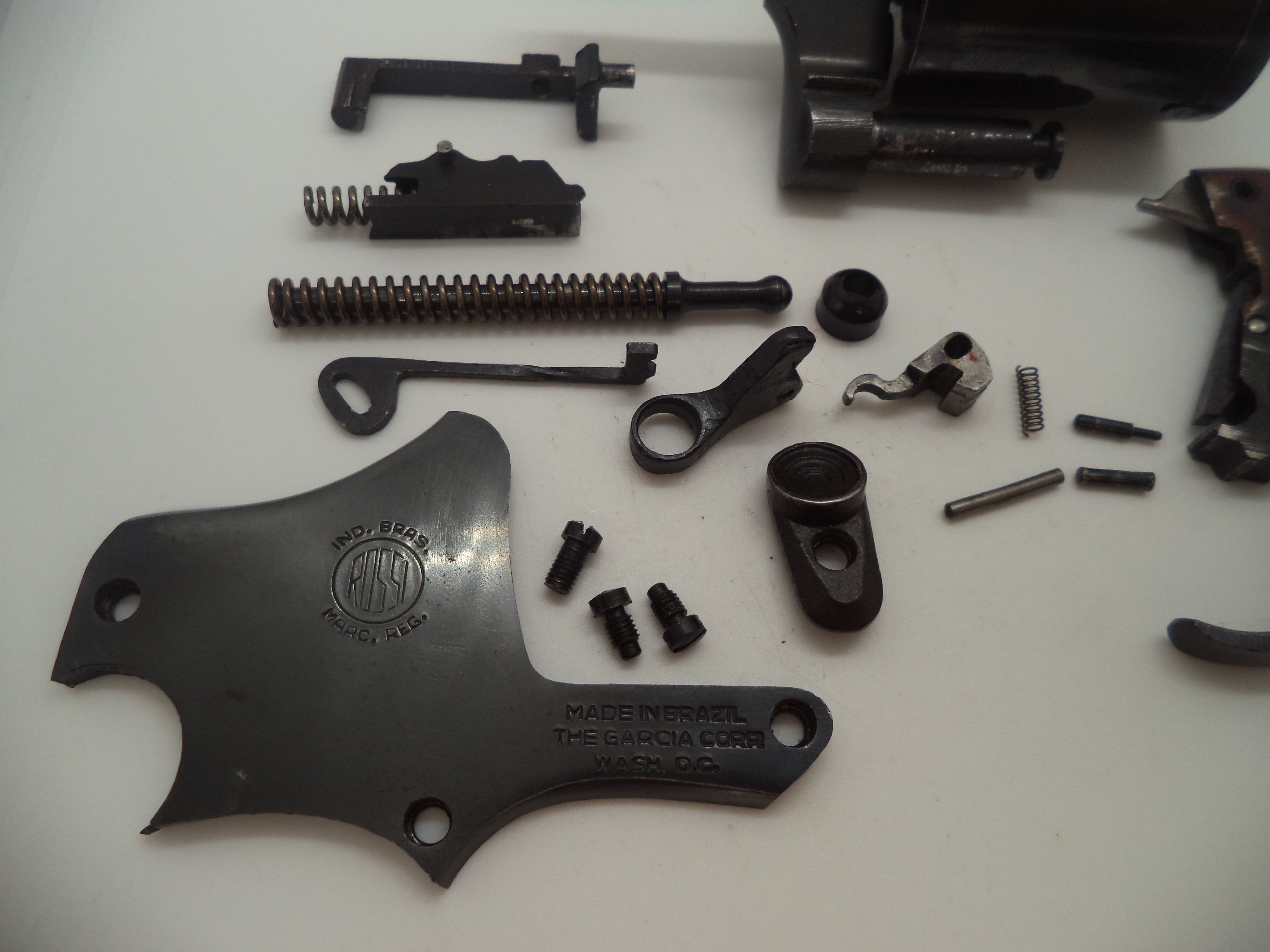 Lot Z2 Rossi Revolver Model 343 Used 5 Shot .38 Special Parts Lot