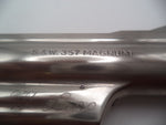 1922A Smith and Wesson K Frame Model 19  .357 Magnum Nickel Plated Barrel 4" Pinned