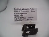 MP9C2 Smith & Wesson Pistol M&P 9 Compact 9mm Locking Block Used