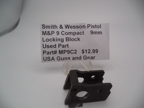 MP9C2 Smith & Wesson Pistol M&P 9 Compact 9mm Locking Block Used