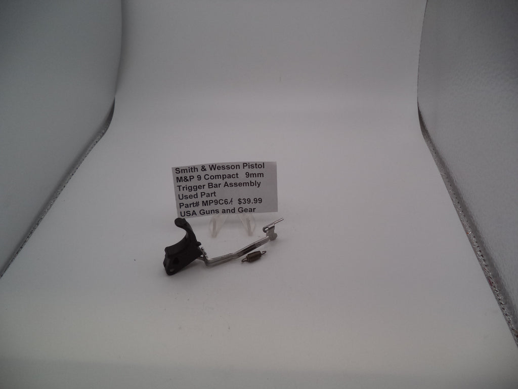 MP9C6A Smith & Wesson Pistol M&P 9 Compact 9mm Trigger Bar Assembly Used