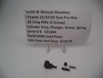 Kit05 Smith & Wesson  I Frame Pre Model  22/32 Kit Gun .22 LR Cylinder Stop, Plunger, Screw and Spring Used Part