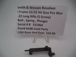 Kit08 Smith & Wesson I Frame Pre Model  22/32 Kit Gun .22 LR Bolt, Spring & Plunger Used Part