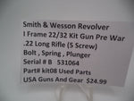 Kit08 Smith & Wesson I Frame Pre Model  22/32 Kit Gun .22 LR Bolt, Spring & Plunger Used Part