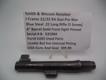 Kit01 Smith & Wesson I Frame Pre Model  22/32 Kit Gun .22 LR 4" Barrel Gold Front Sight Pinned Used Part