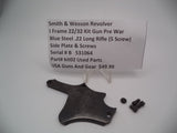 Kit02 Smith & Wesson I Frame Pre Model  22/32 Kit Gun .22 LR Side Plate & Screws Used Part