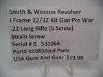 Kit061 Smith & Wesson I Frame Pre Model  22/32 Kit Gun .22 LR Strain Screw Used Part