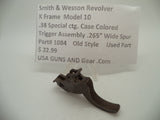 1084 Smith & Wesson K Frame Model 10 Used .265" Wide Trigger .38 Special