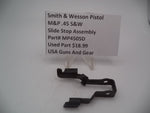 MP4505D Smith & Wesson Pistol M&P 45 Slide Stop Assembly Used Part .2.0 S&W