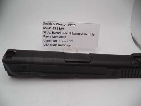 MP4500B Smith & Wesson Pistol M&P .45 Slide Assembly Used Part .2.0 S&W