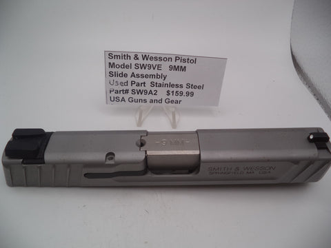 SW9A2 Smith & Wesson Pistol Model SW9VE 9 MM Slide Assembly Used Part