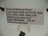 108350000 S&W Pistol .216" Front Sight 4513STW, 4054, 4516, 4536, 4596 SW