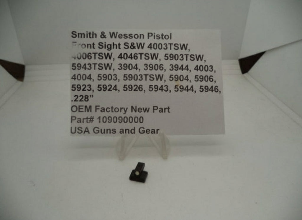 S&W Front Sight 109090000 - Model 5903TSW 5943TSW 4046TSW 4003TSW