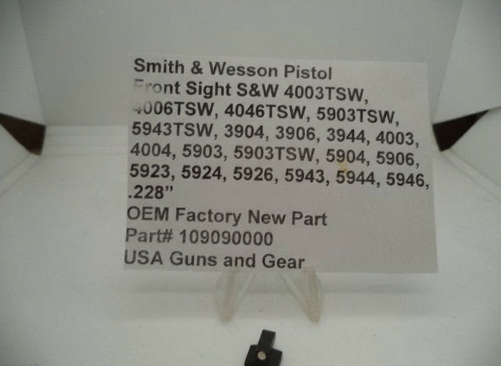 S&W Front Sight 109090000 - Model 5903TSW 5943TSW 4046TSW 4003TSW