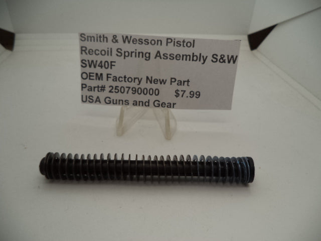 250790000 S&W Pistol Recoil Spring Assembly Model SW40F 4" Barrel Only