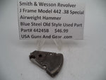 44245B Smith & Wesson J Frame Model 442 Airweight .38 SPL Hammer Blue Steel Used