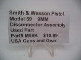 M59K Smith & Wesson Model 59 9MM Disconnector Assembly Used Parts