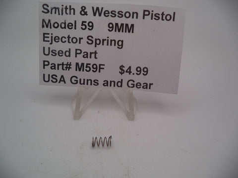 M59F Smith & Wesson Model 59 9MM Ejector Spring Used Parts