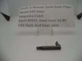 65933 Smith & Wesson Model 659 Magazine Catch Used Part 9MM