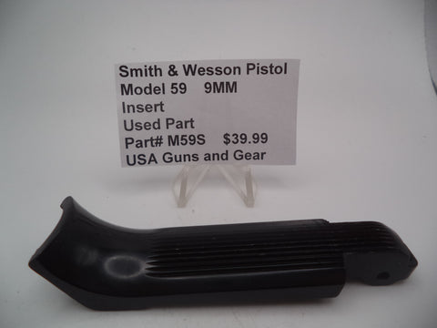 M59S Smith & Wesson Model 59 9MM Back Insert Used Parts