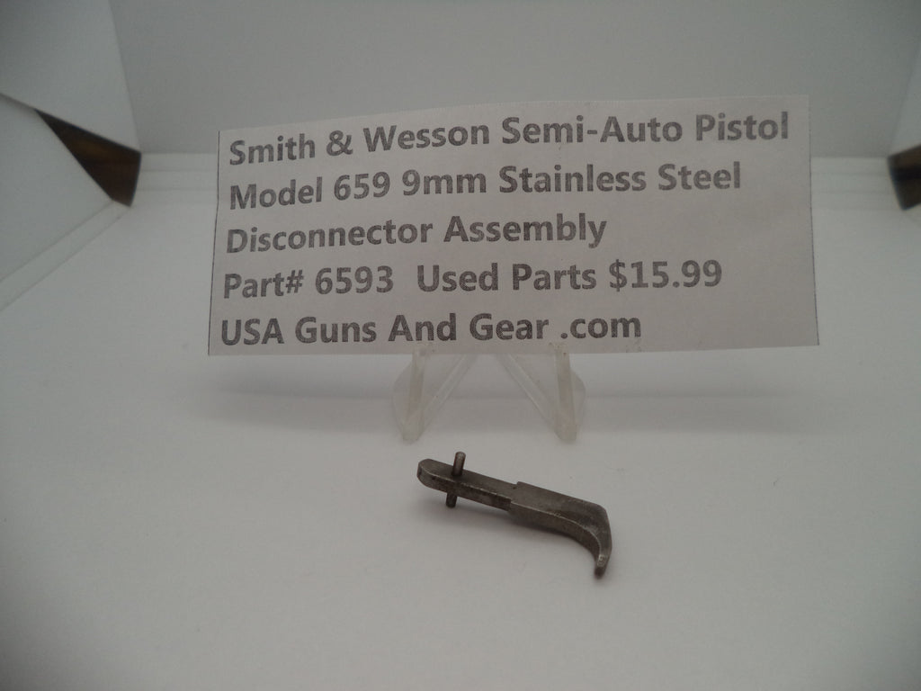 6593 Smith & Wesson Model 659 Disconnector Assembly Used Part 9MM