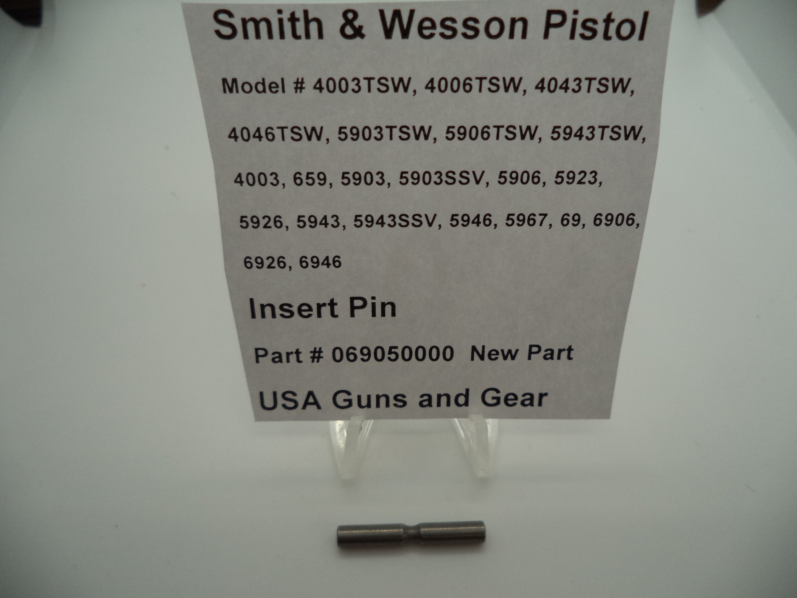 USA Guns And Gear - USA Guns And Gear Front Sight - Gun Parts Smith & Wesson - Smith & Wesson