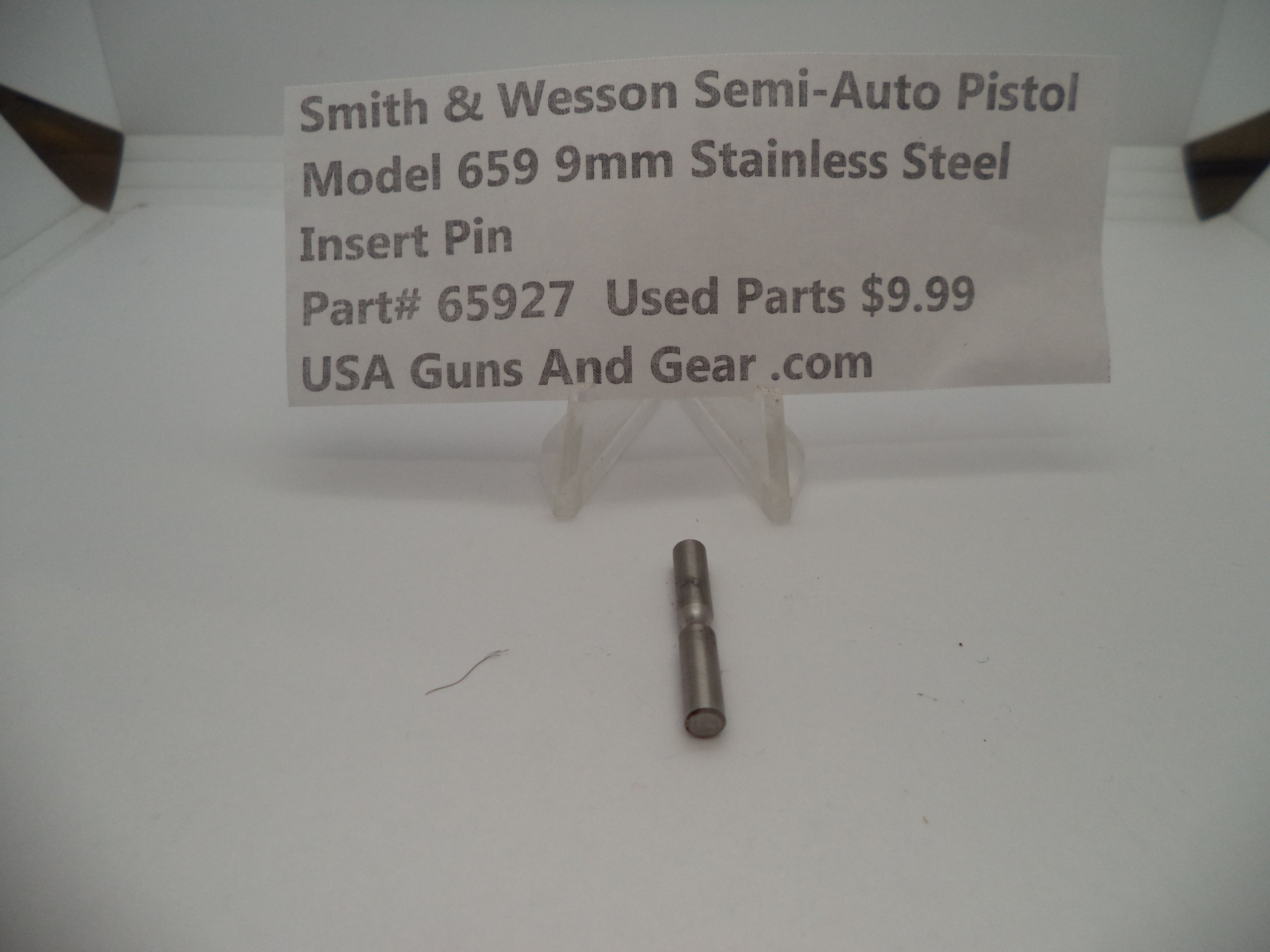 65927 Smith & Wesson Model 659 Insert Pin Used Part 9MM