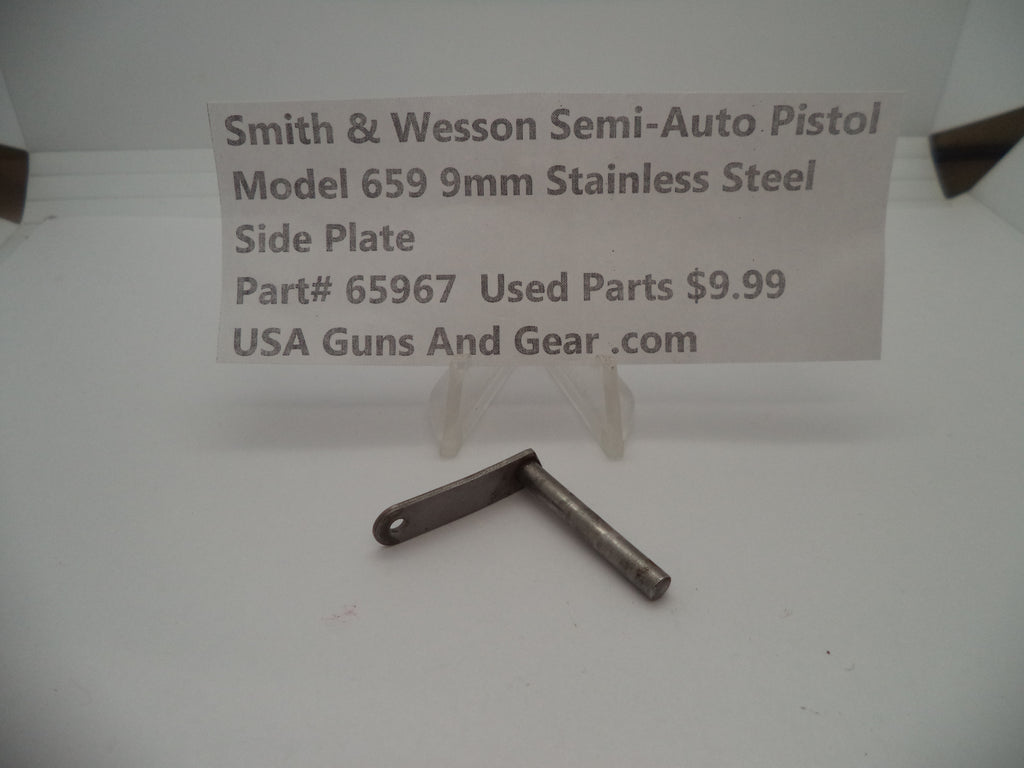 65967 Smith & Wesson Model 659 Side Plate Used Part 9MM