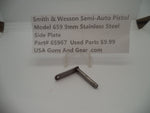 65967 Smith & Wesson Model 659 Side Plate Used Part 9MM