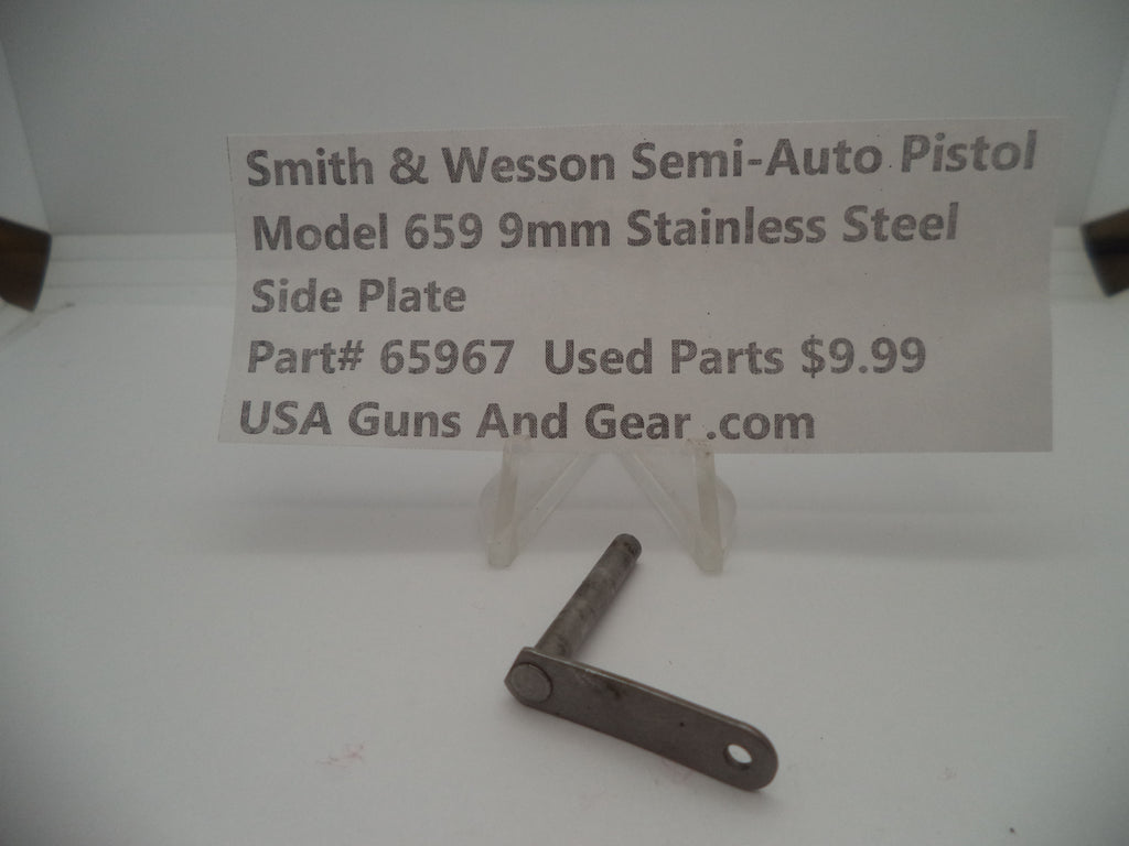 65967 Smith & Wesson Model 659 Side Plate Used Part 9MM