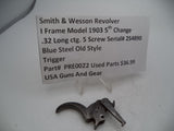 PRE0022 Smith & Wesson I Frame Model 1903 5th Change Trigger Blue Steel Used