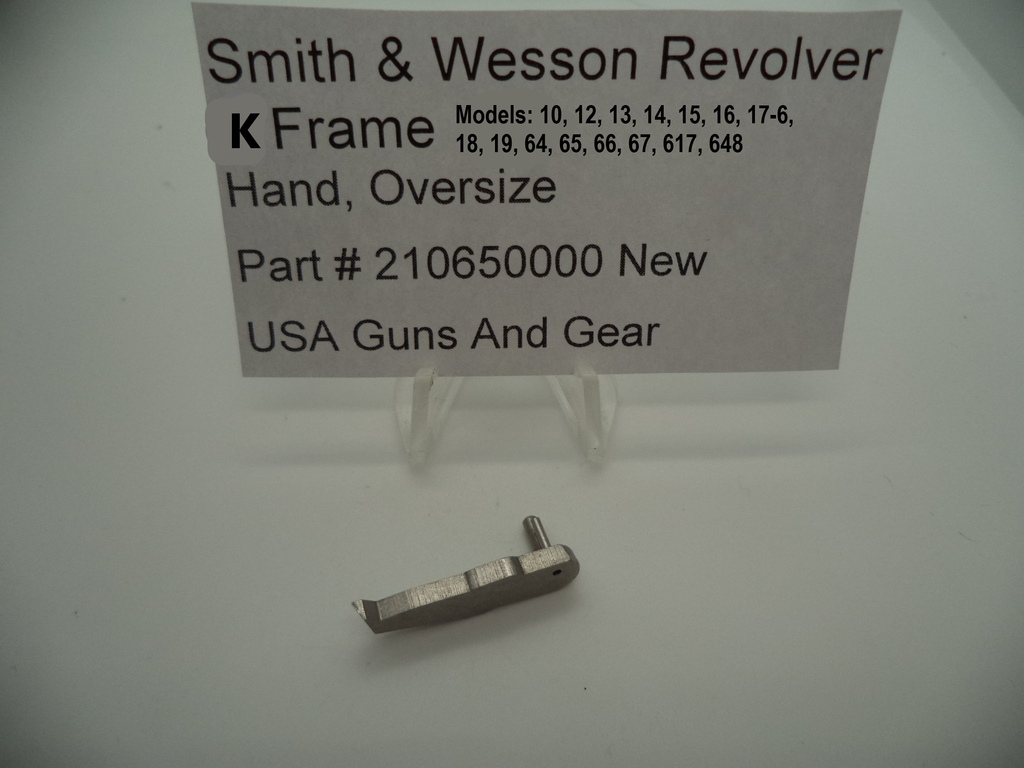 Smith & Wesson Revolver K Frame Over Sized Hand 210650000
