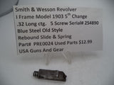 PRE0024 Smith & Wesson I Frame Model 1903 5th Change Rebound Slide & Spring Blue Steel Used