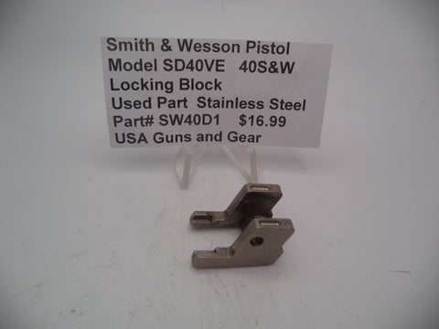 SW40D1 Smith & Wesson Pistol SD40VE  40 S&W Locking Bolt Used Part